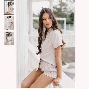 Lerose Macie Satin sleep set